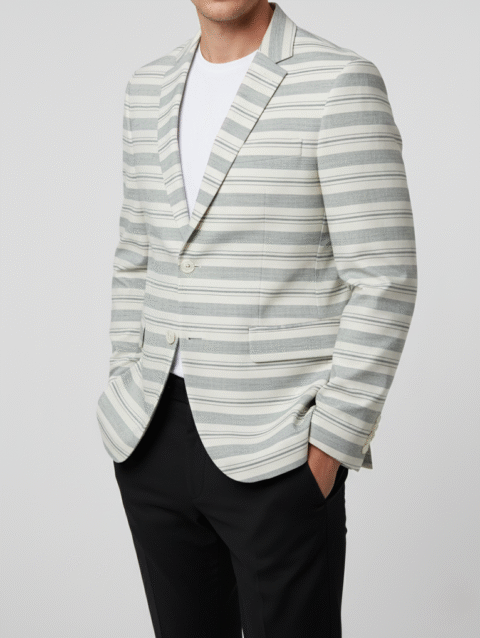 Urban Stripe Blazer