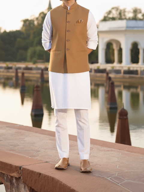 Royal Tan Waistcoat