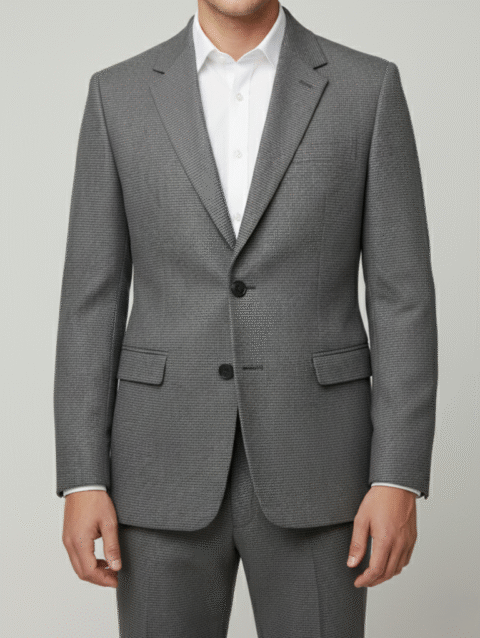 Classic Grey Texture Suit