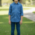 Classic Blue Casual Shirt for Boys