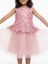 Pink Sparkle Princess Party Frock