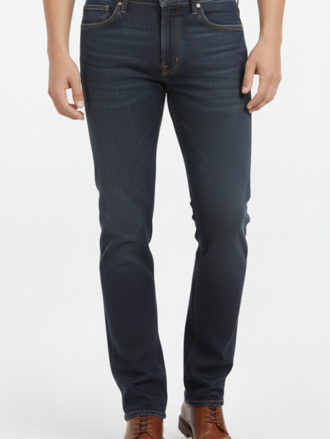 Classic Fit Dark Wash Jeans
