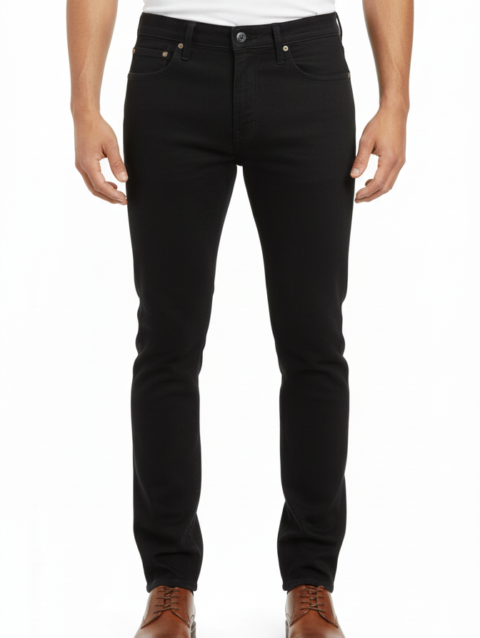Slim Fit Black Jeans
