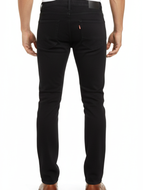 Slim Fit Black Jeans