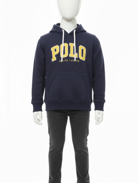 Polo Classic Fleece Hoodie – Navy Blue